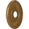 Ekena Millwork Berkshire PVC Ceiling Medallion (Fits Canopies up to 7"), Metallic Gold Rush, 16"OD x 3 1/2"ID x 1"P CMP16BECGH - alternate 5